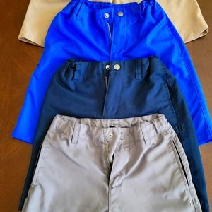 Bundle*4 pair of boys size 7 Under Armour shorts